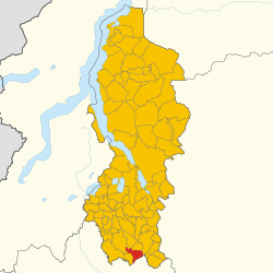 Map of Osnago (Province of Lecco, region Lombardy, Italy 2024)